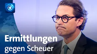 Ex-Verkehrsminister Scheuer: Ermittlungen wegen möglicher Falschaussage