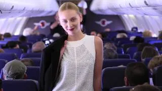 Southwest Airlines hosts fashion runway in the sky