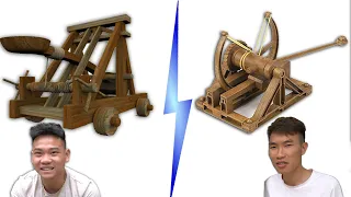 PHD | Trận Chiến Giữa Cẩu Đá Và Nỏ Khổng Lồ | Stone Crane vs Crossbow