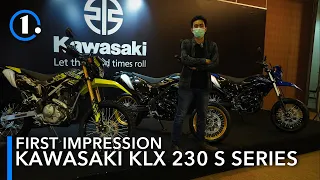 First Impression Kawasaki KLX 230 S Series 2022