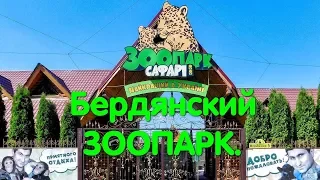 Бердянский Зоопарк "Сафари". Звери. Зоопарк на косе. Лучший зоопарк Украины. Животные. Бабуины. VLOG