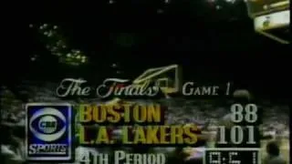 1987 NBA Finals: Celtics at Lakers, Gm 1 part 10/12