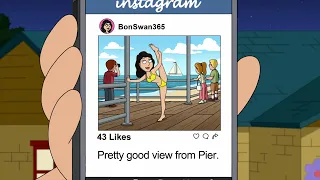 Family Guy - Bonnie's latest post has 43 likes