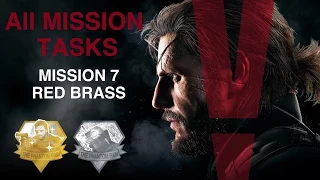 Metal Gear Solid V: The Phantom Pain - All Mission Tasks (Mission 7 - Red Brass)