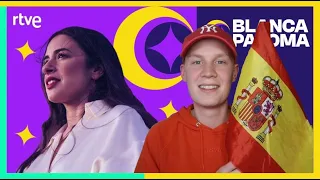 SWEDISH GUY REACTS TO BLANCA PALOMA - "EAEA" - BENIDORM FEST 2023 🇪🇸