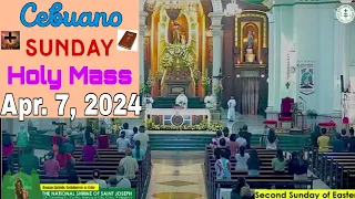 Apr. 07, 2024 Cebuano Sunday Mass (anticipated)@Nat'l. Shrine of St. Joseph(Cebu) *2nd Easter Sunday