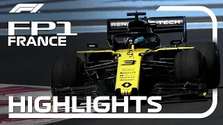 2019 French Grand Prix: FP1 Highlights