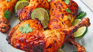 Tandoori Chicken Recipe In Oven • How To Make Chicken Tandoori Recipe • Indian Roast Chicken Recipes