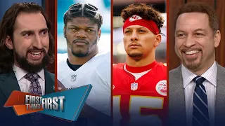 Chiefs bulletin board material, Lamar-Mahomes new Brady-Manning rivalry? | NFL | FIRST THINGS FIRST