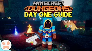 EVERYTHING You Need To Know About Dungeons! | Minecraft Dungeons Day 1 Guide