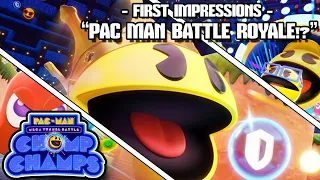 PAC-MAN Mega Tunnel Battle: Chomp Champs First Impressions | Upcoming Games 2024