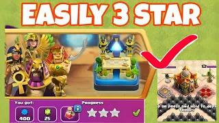 Easily 3 Star The Golden Sand and 3-Starry Nights Challenge (Clash of clans)