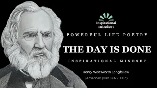 "The Day is Done" by Henry Wadsworth Longfellow : A Life Changing Poem with Portrait Drawing