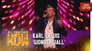 Karl Lewis performs 'Wonderwall' by Oasis in the Sing Off - All Together Now: Episode 2 - BBC One