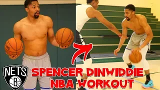 Spencer DinWiddie NBA Workout  |  How to get separation from Defense