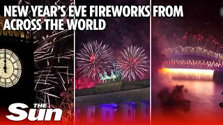 2023 New Year's Eve fireworks from across the world