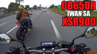 HONDA CB650R versus YAMAHA XSR 900