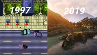 Evolution of Grand Theft Auto Games {1997-2019}