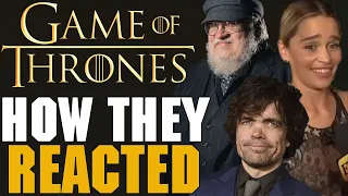 NEW BOOK Reveals What George R.R. Martin & The Cast Really Thought of Game of Thrones Season 8