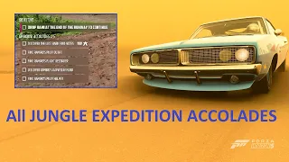 Forza Horizon 5 Jungle Expedition Accolades & Barn find guide