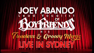 JOEY ABANDO OF BOYFRIENDS LIVE IN SYDNEY - JUNE 09, 2023 | Oz Groove Entertainment