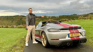 PORSCHE 718 SPYDER REVIEW & ROAD TEST – USELESSLY FAST AND BRILLIANTLY FRUSTRATING [982 BOXTER GT4]