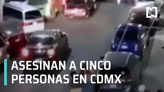 Ejecutan a cinco personas en la colonia Anáhuac, alcaldía Miguel Hidalgo, CDMX - Despierta