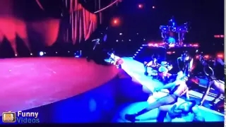 Madonna Falling Over At The Brit Music Awards 2015 Epic Fail Living For Love