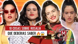 10 cosas que no sabias de Rosalia