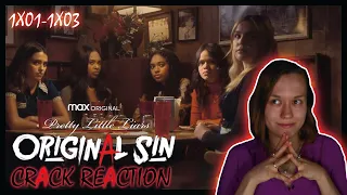 Pretty Little Liars: Original Sin | 1x01 | 1x02 | 1x03 CRACK | REACTION