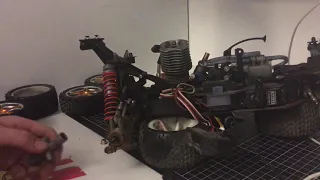 Part 1 of restoring nitro rc car