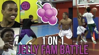 Jelly Fam 1 on 1s 🍇 Isaiah Washington, Jordan Walker, Pedro Marquez, and Markquis Nowell