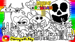 Garten of Banban 5 - ALL FAMILIES MET | Coloring Pages | NCS Music