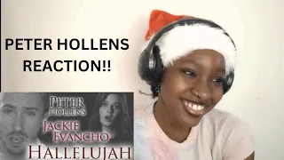 PETER HOLLENS - HALLELUJAH (FEAT. JACKIE EVANCHO)// REACTION VIDEO//LEKELIA REACTS