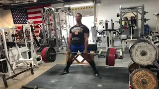 Build up to 1015lb deadlift.