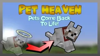 MINECRAFT | Pet Heaven! Make Pets Come Back to Life! Datapack