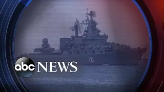 Russia's largest warship sinks in Black Sea | ABCNL