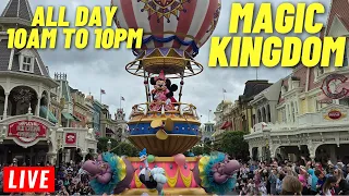 🔴 LIVE:  Magic Kingdom All Day Sunday for rides, shows, parades, and Fireworks 5/19/2024