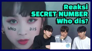 OPPA KOREA REACTS SECRET NUMBER(시크릿넘버) - Who Dis? | IDOL INDONESIA IN A KPOP GROUP! DITA KARANG