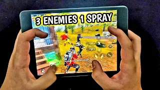 IPAD MINI 5 PUBG MOBILE HANDCAM GAMEPLAY | 4 FINGERS CLAW FULL GYRO