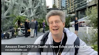 Amazon Event 2019 in Seattle - Neue Echos und Alexa Geräte