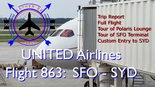 TRIP REPORT | UNITED 863 | Boeing 787-9 | San Francisco (SFO) - Sydney NSW (SYD)  | Full Flight