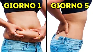 Come ho Perso Grasso Addominale in 7 Giorni: Senza Diete / No Allenamenti!