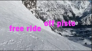 Ski Andorra Toughest Black Runs Free Ride Off Piste Arcalís Perfect Snow Conditions