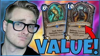 UNBELIEVABLE VALUE! Deathrattle Control Mage is UNKILLABLE | Scholomance Academy | Wild Hearthstone