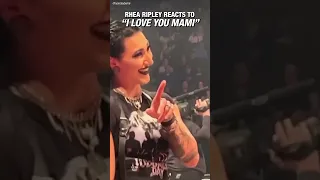 "I Love You Mami!"Rhea Ripley Reacts to Fan Screaming Mami!