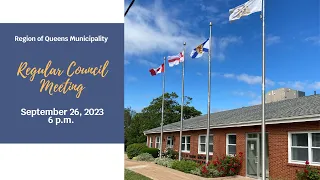 Regular Council meeting, September 26, 2023, Region of Queens Municipality