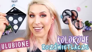 ♦ Najlepsze kolorowe rozświetlacze + swatche - Kat Von D, NYX, Cover FX ♦ Agnieszka Grzelak Beauty