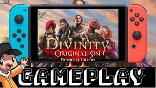 Divinity: Original Sin 2 Definitive Edition Nintendo Switch Gameplay | A Sunny First Look