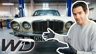 Elvis Restores Rusty Fuel Tanks From 1976 Series 2 Jaguar XJ6 | Wheeler Dealers